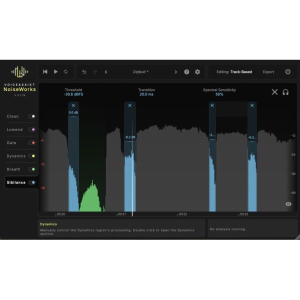 NoiseWorks VoiceAssist Advanced - KI-Bearbeitung für Gesang und Dialog - Download