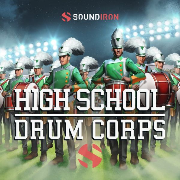 Soundiron High School Drum Corps - Marching-Percussion einer Schul-Drumline für Kontakt - Download