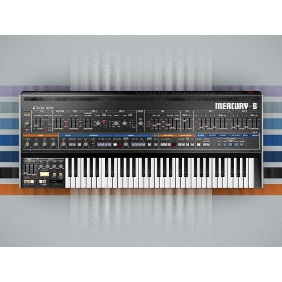 Cherry Audio Mercury-6 Synthesizer - Emulation des Roland Jupiter-6 - Download
