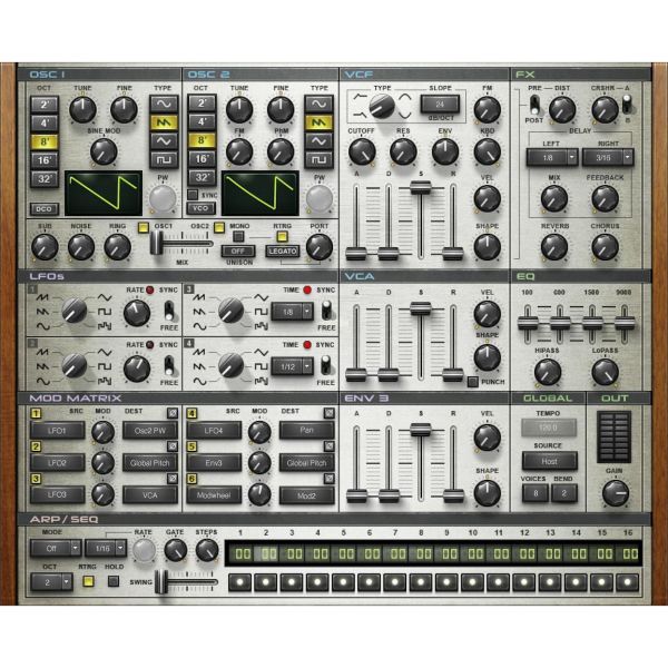 Waves Element 2.0 Virtual Analog Synth - virtuell-analoger Synthesizer - Download