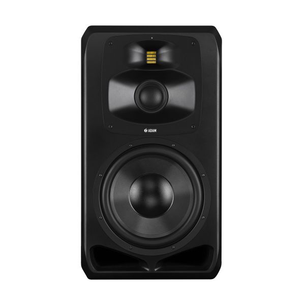 ADAM Audio S5V - Aktiver 3-Wege Main-Monitor (vertikal) mit 12" ELE-Tieftöner, DCH-Mitteltöner und S-ART-Hochtöner, 1100 W, DSP, AES3