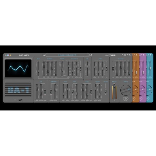 Baby Audio BA-1 - Synthesizer mit Vintage-Charakter der 80er - Download