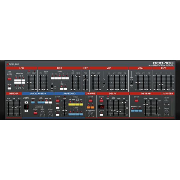 Cherry Audio DCO-106 Polyphonic Synth - polyphoner Synthesizer nach einem 80er-Jahre-Klassiker - Download