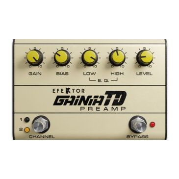 Kuassa Efektor Gainia Bundle - Bundle mit drei Preamp-Pedalen - Download