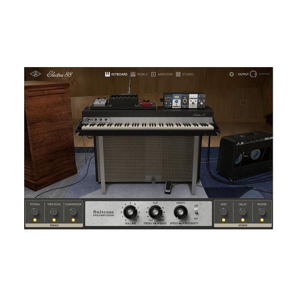Universal Audio UAD Electra 88 Vintage Keyboard Studio - Vintage-E-Piano mit Studio-Effekten - Download