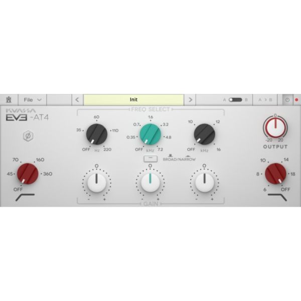 Kuassa EVE-AT4 - 3-Band-Equalizer nach Neve 1084 - Download