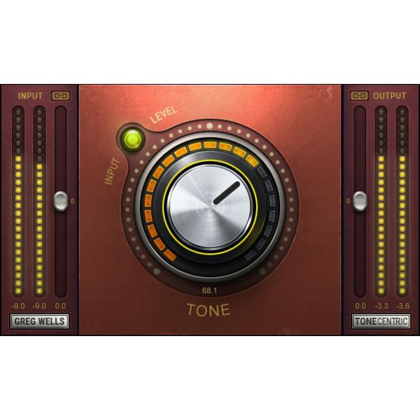 Waves Greg Wells ToneCentric - analoge Röhrenwärme mit einem Regler - Download