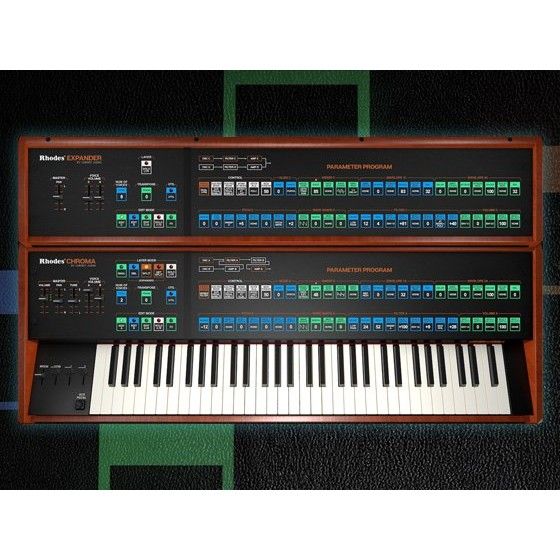 Cherry Audio Rhodes Chroma Synthesizer - Emulation des polyphonen Analog-Synthesizers von 1982 - Download