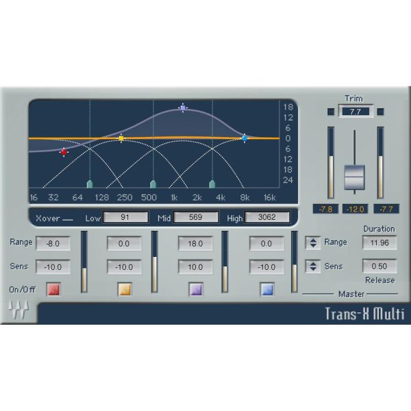 Waves Trans-X - Multiband-Transientenformer - Download