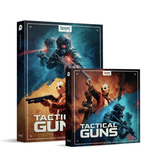 Boom Tactical Guns BUNDLE - Soundeffekt-Bundle taktischer Schusswaffen - Download