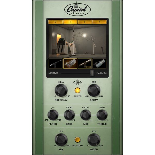 Universal Audio UAD Capitol Chambers - Hallräume der Capitol Studios - Download