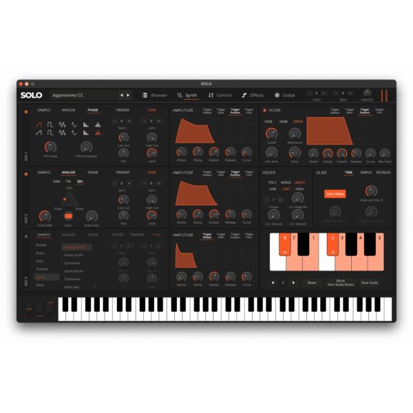 TAQS.IM SOLO - World-Synthesizer mit mikrotonalen Skalen - Download
