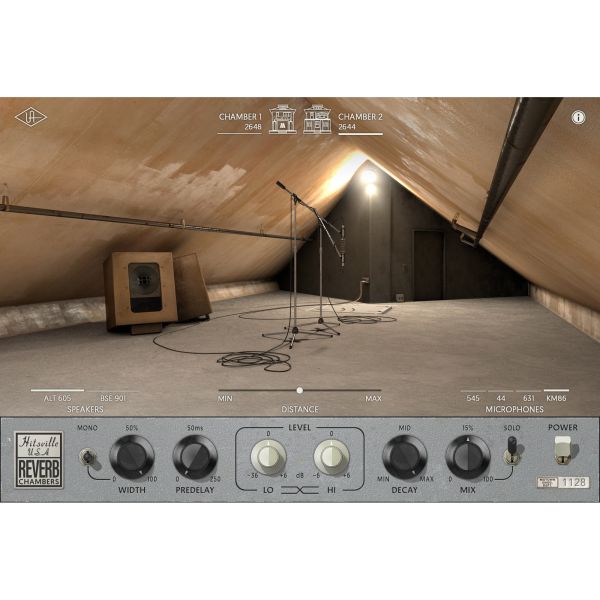 Universal Audio UAD Hitsville Reverb Chambers - Motown-Hallräume - Download