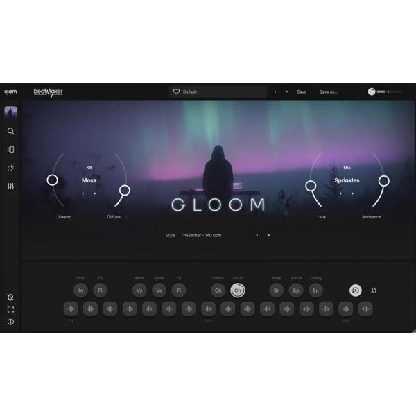 UJAM GLOOM - Beatmaker für minimalistische und atmosphärische Grooves - Download
