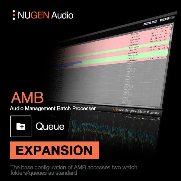 NUGEN AMB Queue expansion - zusätzlicher überwachter Ordner bzw. Warteschlange für AMB - Download