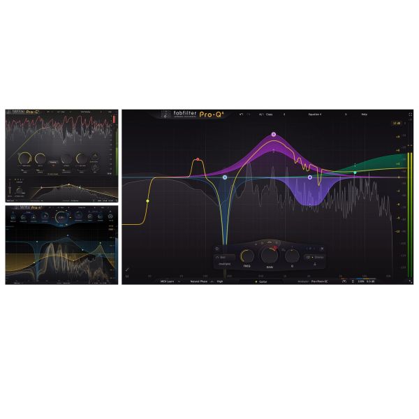 FabFilter Essentials Bundle - Pro-Q 4, Pro-R 2, Pro-C 3 - Download