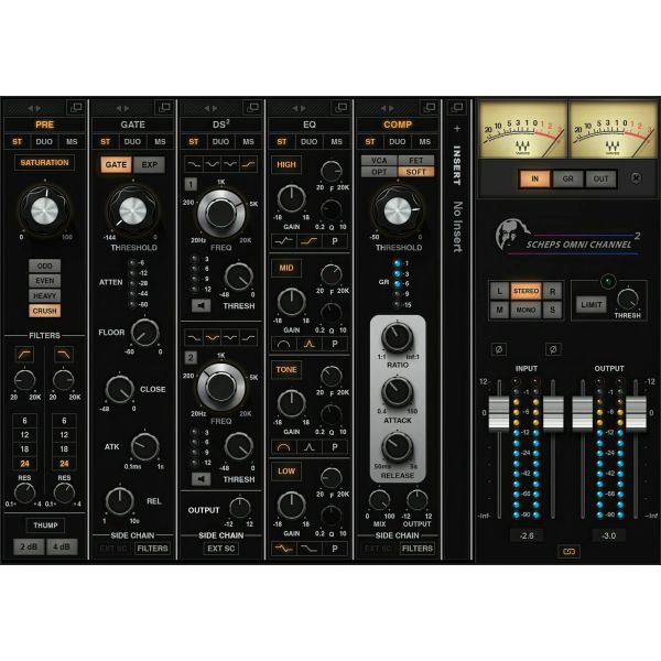 Waves Scheps Omni Channel 2 - modularer Kanalzug - Download