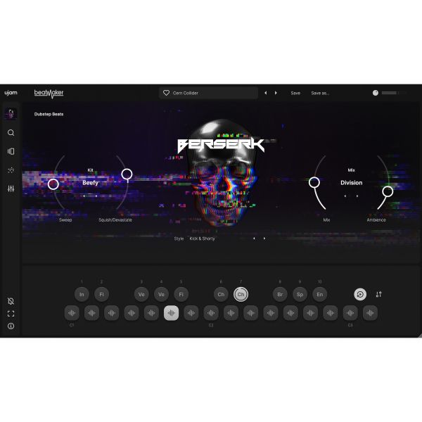 UJAM BERSERK - virtuelle Drum-Machine für Dubstep und Bass Music - Download