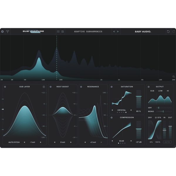 Baby Audio SubCulture - Bass-Enhancer mit Tonhöhenerkennung - Download