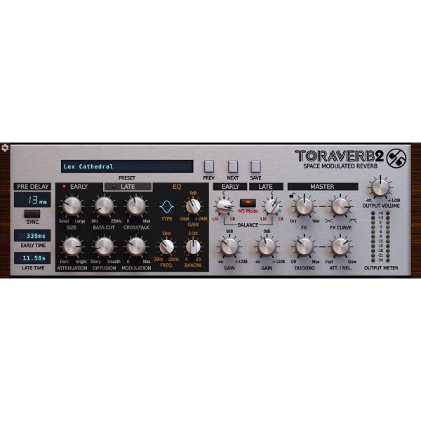 D16 Toraverb 2 - algorithmisches Hall-Plug-in - Download