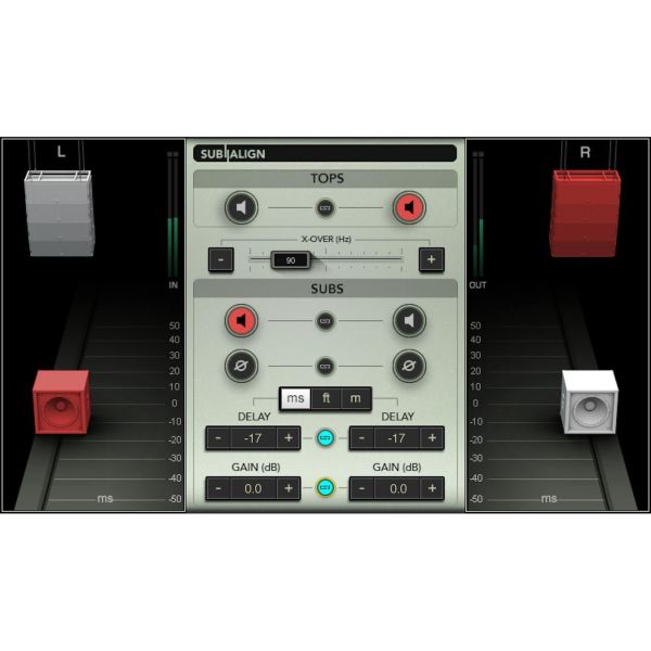 Waves Sub Align - Ausrichtung von Subwoofern und Tops - Download