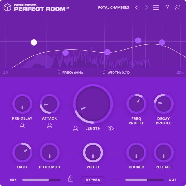 Denise Audio Perfect Room 2 - transparentes Hall-Plug-in ohne Latenz - Download