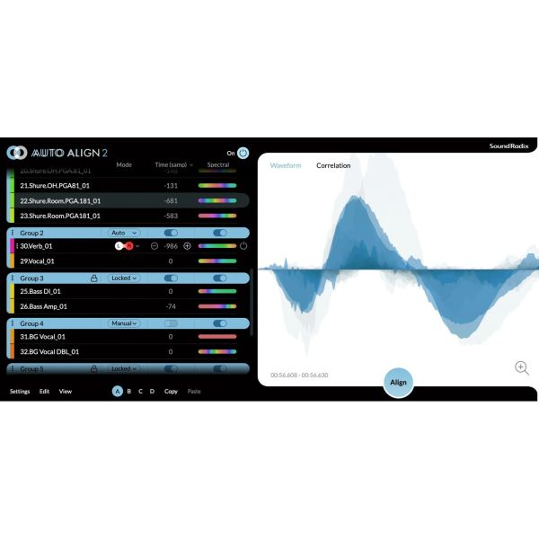 Sound Radix Auto-Align® 2 - automatische Phasen- und Laufzeitkorrektur für Mikrofone - Download