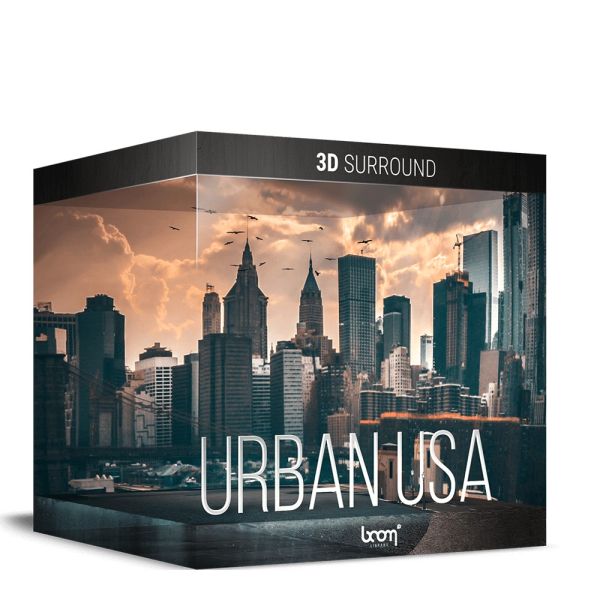 Boom Urban USA SURROUND - städtische Atmosphären aus den USA in 3D-Surround - Download