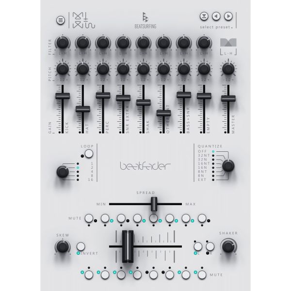 BEATSURFING beatfader - Beat-Instrument für Fader, Regler und Modulationsrad - Download