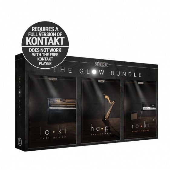 BOOM Library Sonuscore The Glow Bundle - Bundle mit Felt Piano, Konzertharfe und E-Piano - Download