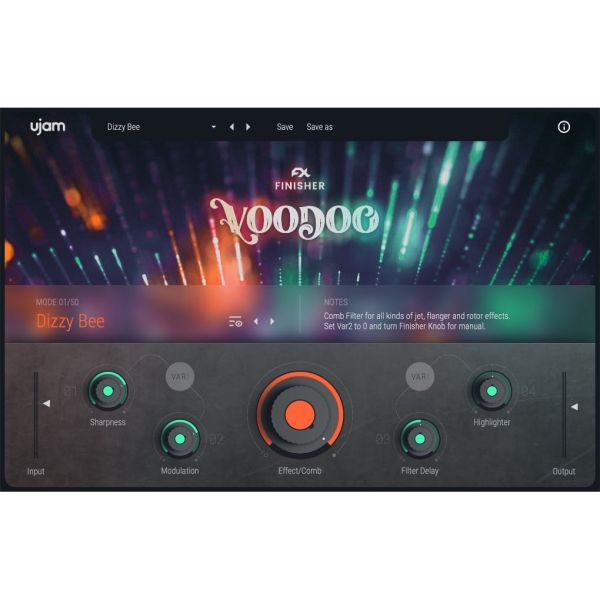 UJAM VOODOO - Multi-Effekt für Gitarren, Keys und Vocals - Download
