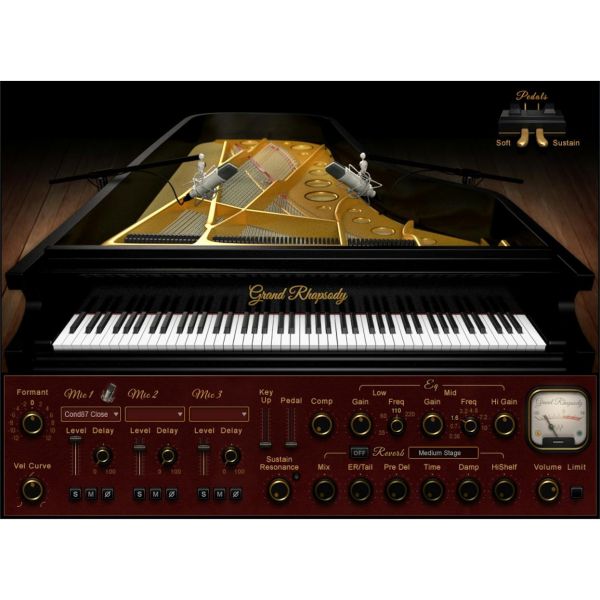 Waves Grand Rhapsody Piano - gesampelter Fazioli-Flügel - Download