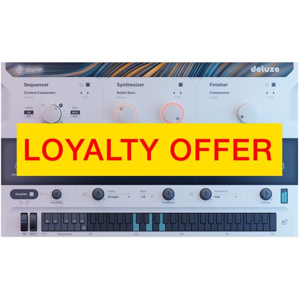 UJAM DELUXE Loyalty Offer - Synthesizer für Neo Soul und RnB - Download