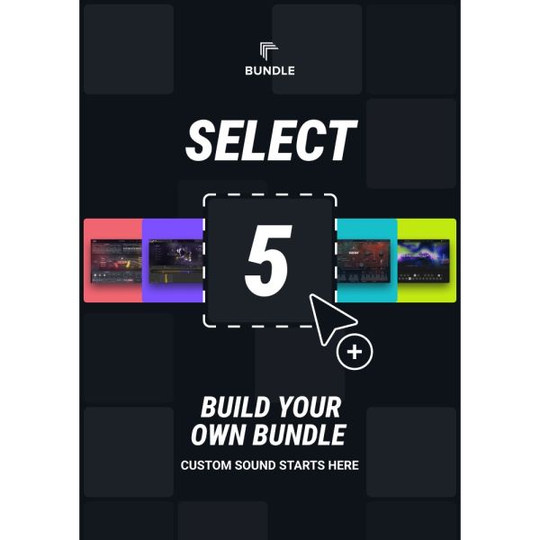 UJAM SELECT 5 - Bundle mit fünf UJAM-Produkten nach Wahl - Download