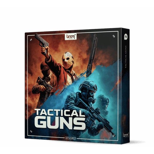 Boom Tactical Guns DESIGNED - einsatzfertige Sounds taktischer Schusswaffen - Download