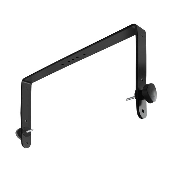 ADAM Audio Mounting Bracket S3H - Montagebügel für den S3H zur Wand- und Deckenmontage, neigbar bis 40°, Stahl schwarz pulverbeschichtet