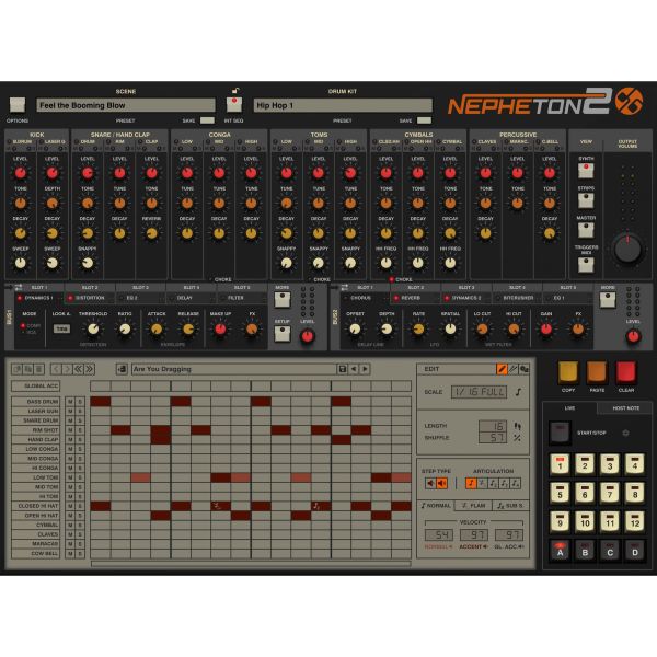 D16 Nepheton 2 - Emulation des Drumcomputers TR-808 - Download