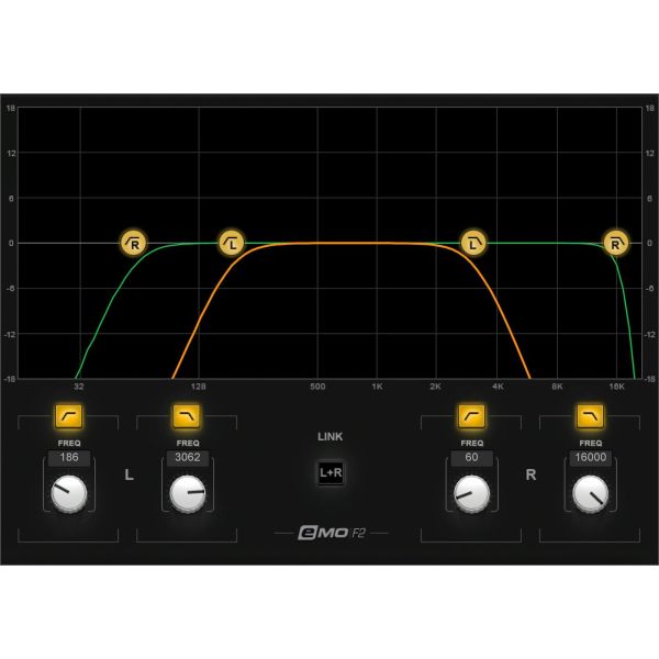 Waves eMo F2 Filter - Hoch- und Tiefpassfilter - Download
