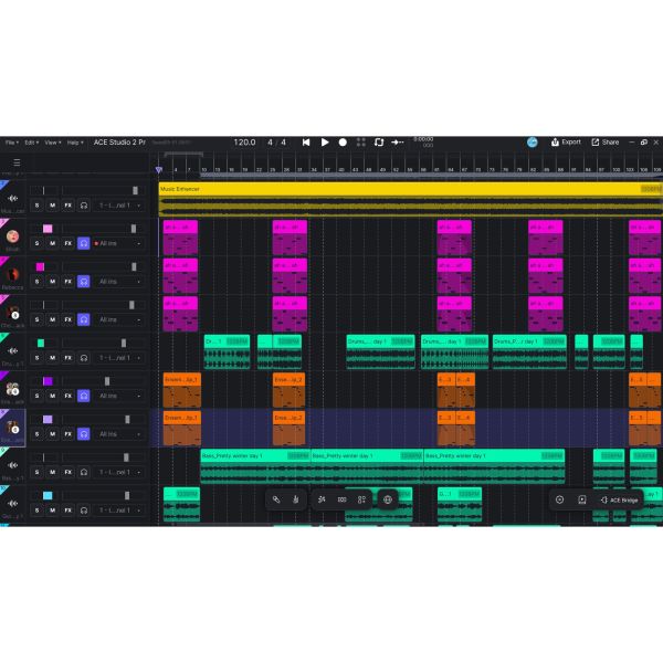 ACE Studio Artist Pro 2 Lifetime - KI-Musikstudio mit erweitertem Voice Cloning - Download