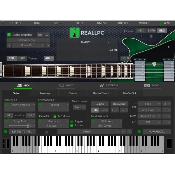 MusicLab RealLPC 6 - virtuelle Les-Paul-Custom-Gitarre - Download