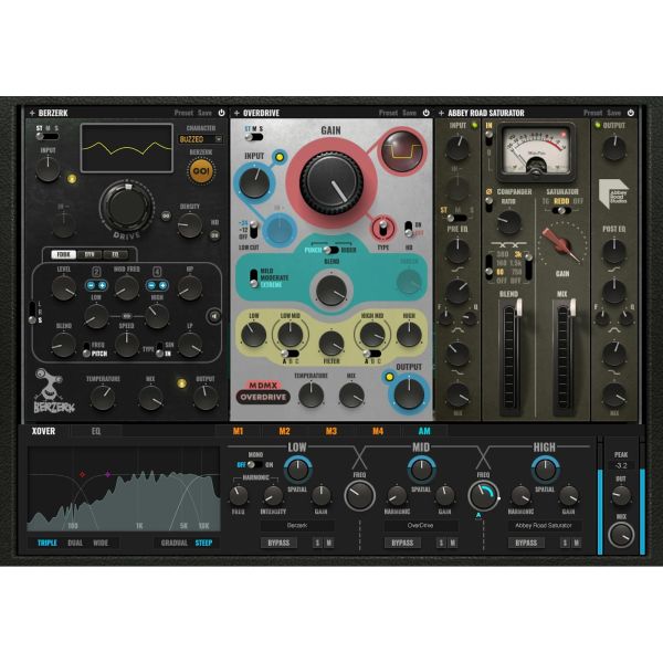 Waves MultiMod Rack - Multiband-Verzerrungs-Rack - Download