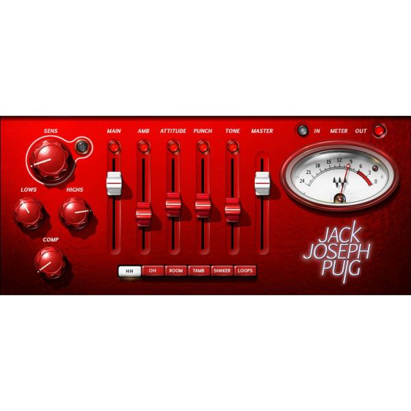 Waves JJP Cymbals & Percussion - Multieffekt für Becken und Percussion - Download