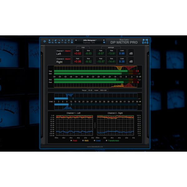Blue Cat DP Meter Pro - Pegelmesser und Sidechain-Werkzeug - Download