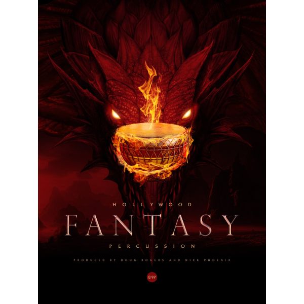 EastWest HOLLYWOOD FANTASY PERCUSSION - Fantasy-Perkussion mit Trommeln, Becken und Metallen - Download