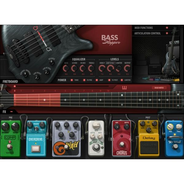 Waves Bass Slapper - virtuelles Slap-Bass-Instrument - Download