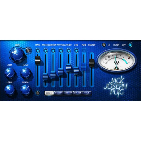Waves JJP Drums - Schlagzeug-Prozessor für Kick, Snare und Toms - Download