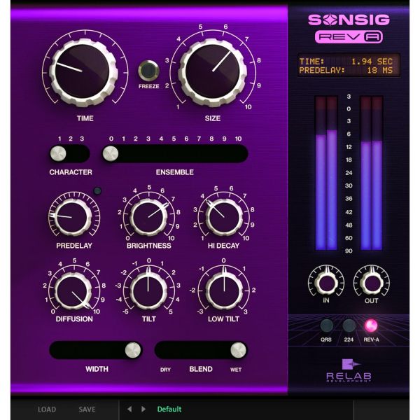 Relab Sonsig Rev-A - algorithmischer True-Stereo-Hall - Download