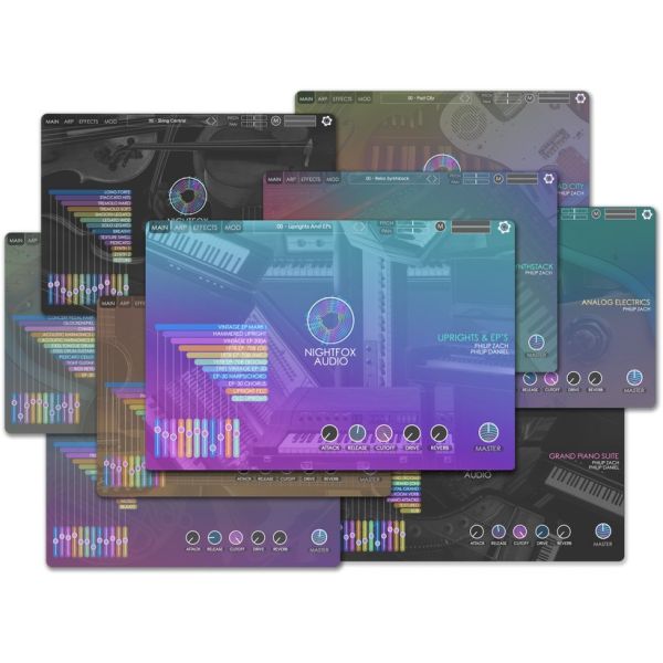 Nightfox Audio Bundle - Bundle aller neun Nightfox-Instrumente - Download