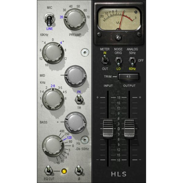 Waves Kramer HLS Channel - Kanalzug nach der Helios-Konsole der Olympic Studios - Download