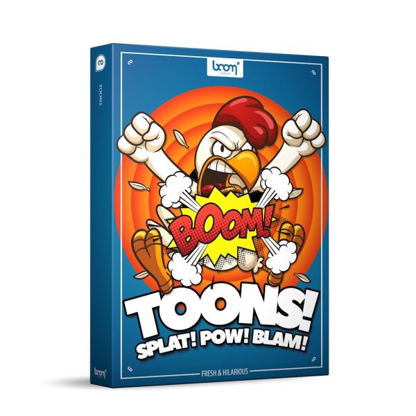 Boom Toons - Cartoon-Soundeffekte für Animation und Slapstick - Download